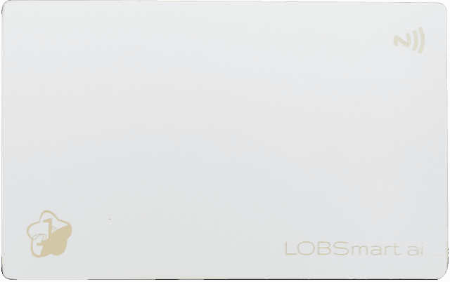LOBSMART White NFC Card